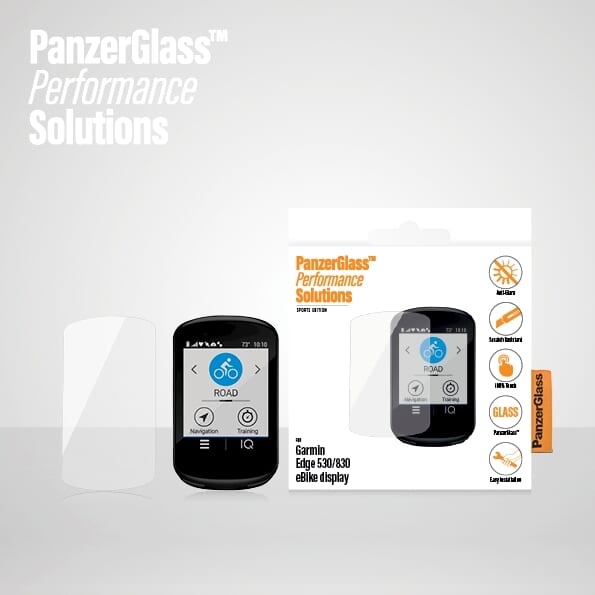 Panzerglass screenprotect garmin edge 530 830 anti reflectie