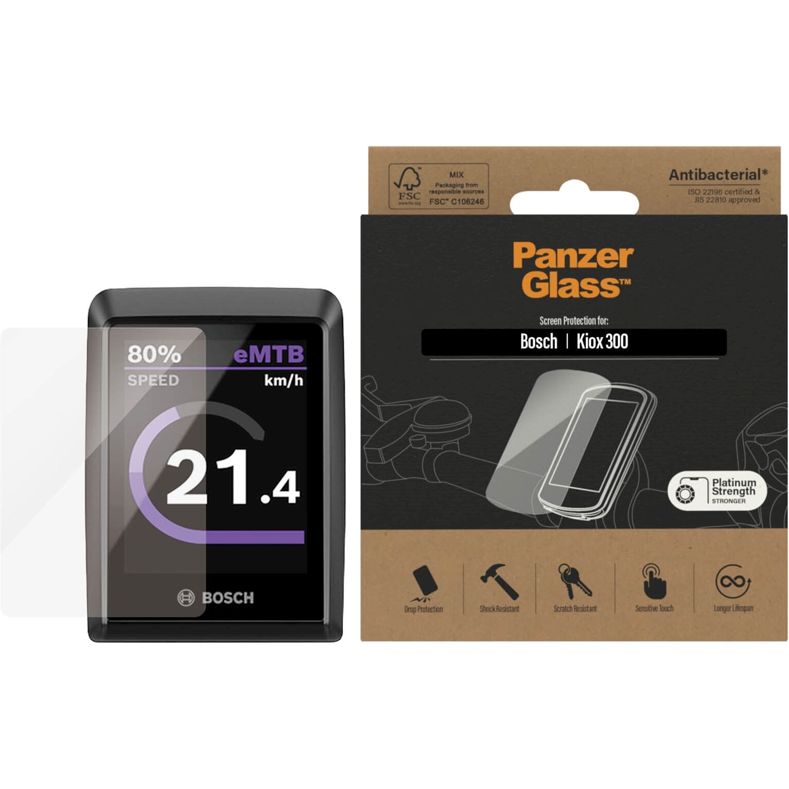PanzerGlass PanzerGlass Kiox 300 AG screenprotector