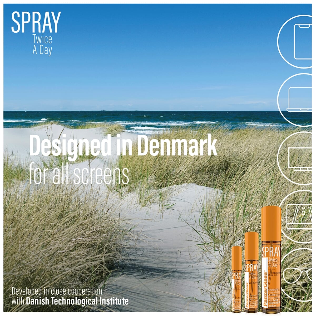 PanzerGlass SPRAY Twice A Day 30ml
