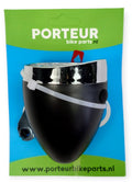Porteur koplamp retro zwart