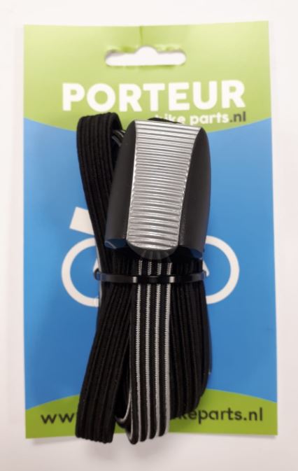 Porteur snelbinder 20 zwart grijs