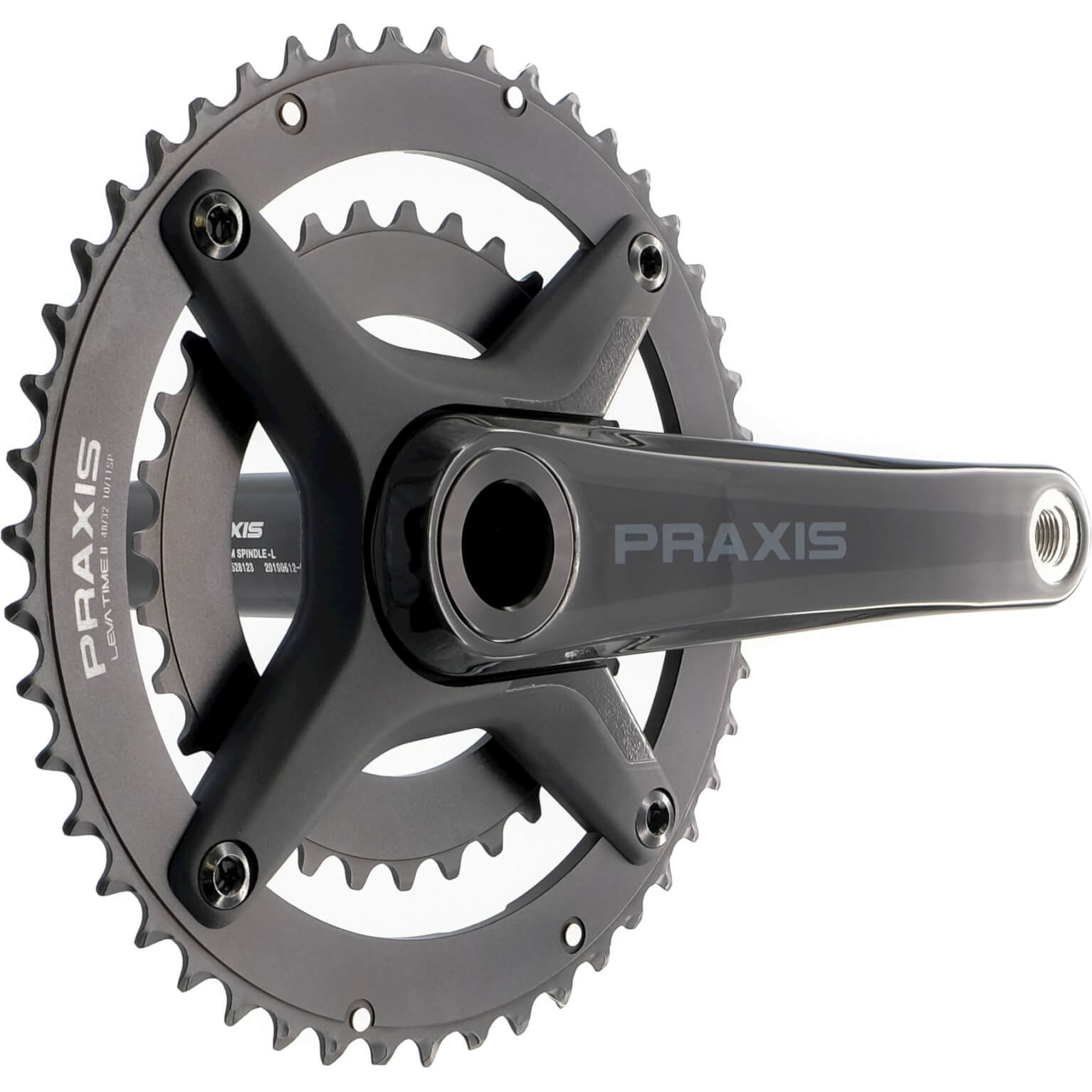 Praxis Crankstel Zayante carbon-S M30 X 175 52/36T