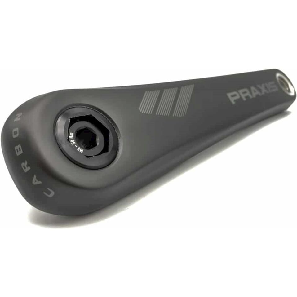 Praxis E-bike crankstel Brose/Fazua isis carbon 170mm