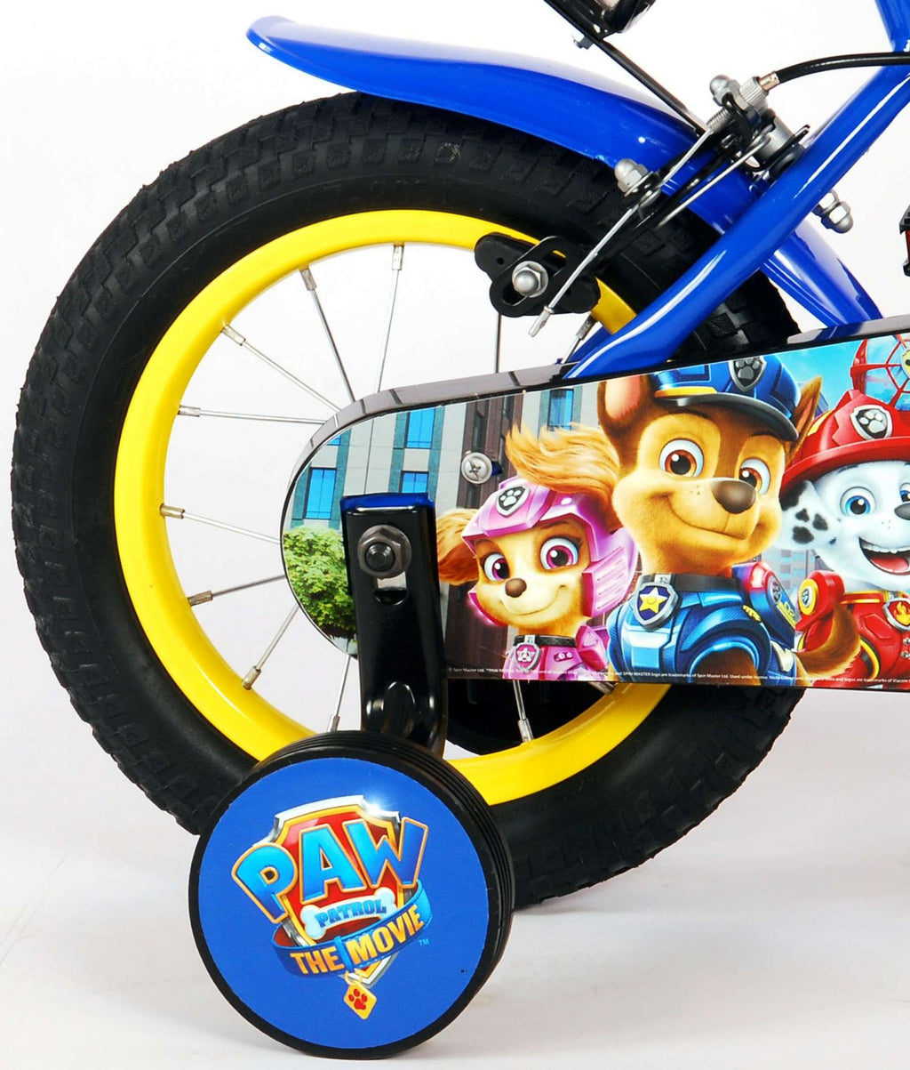 Paw Patrol Kinderfiets Jongens 12 inch Blauw Twee handremmen