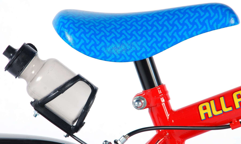 Paw Patrol Kinderfiets Jongens 12 inch Rood/Blauw Twee handremmen