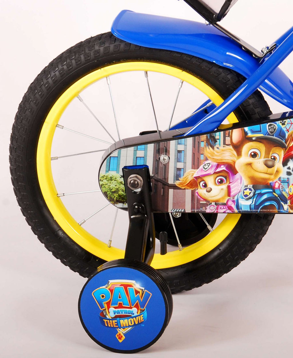 Paw Patrol The Movie 14 Inch 25 cm Jongens Terugtraprem Blauw