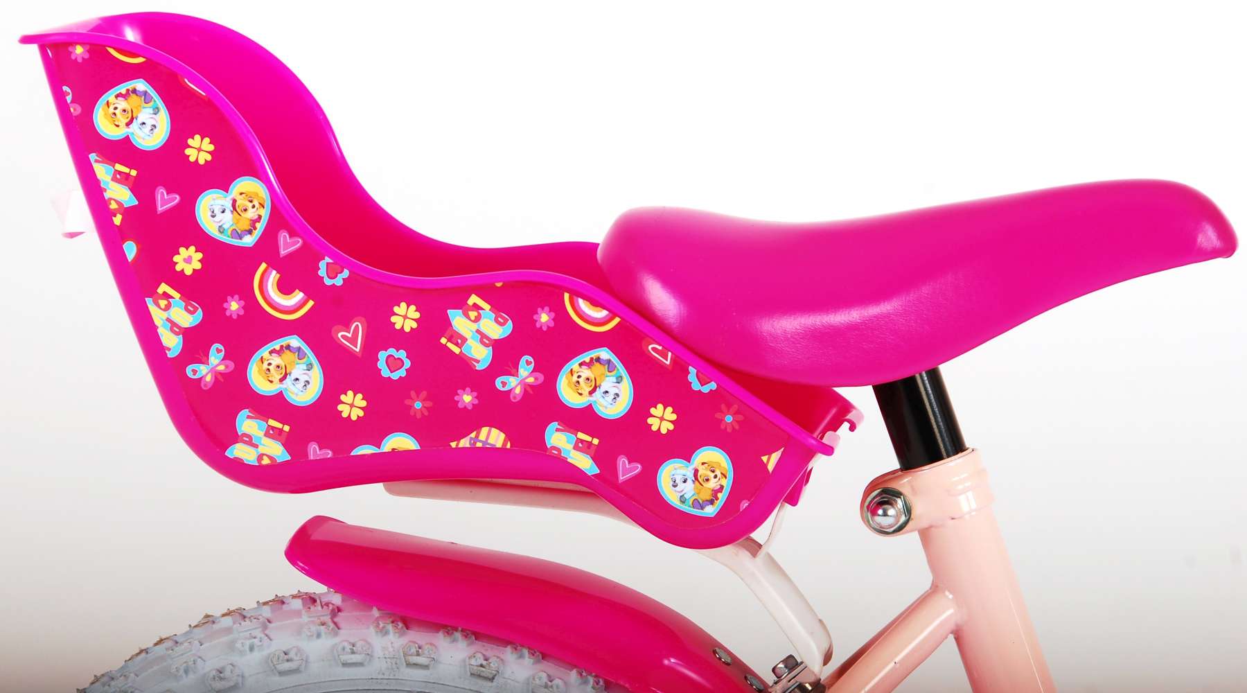 Paw patrol kinderfiets - meisjes - 14 inch - roze