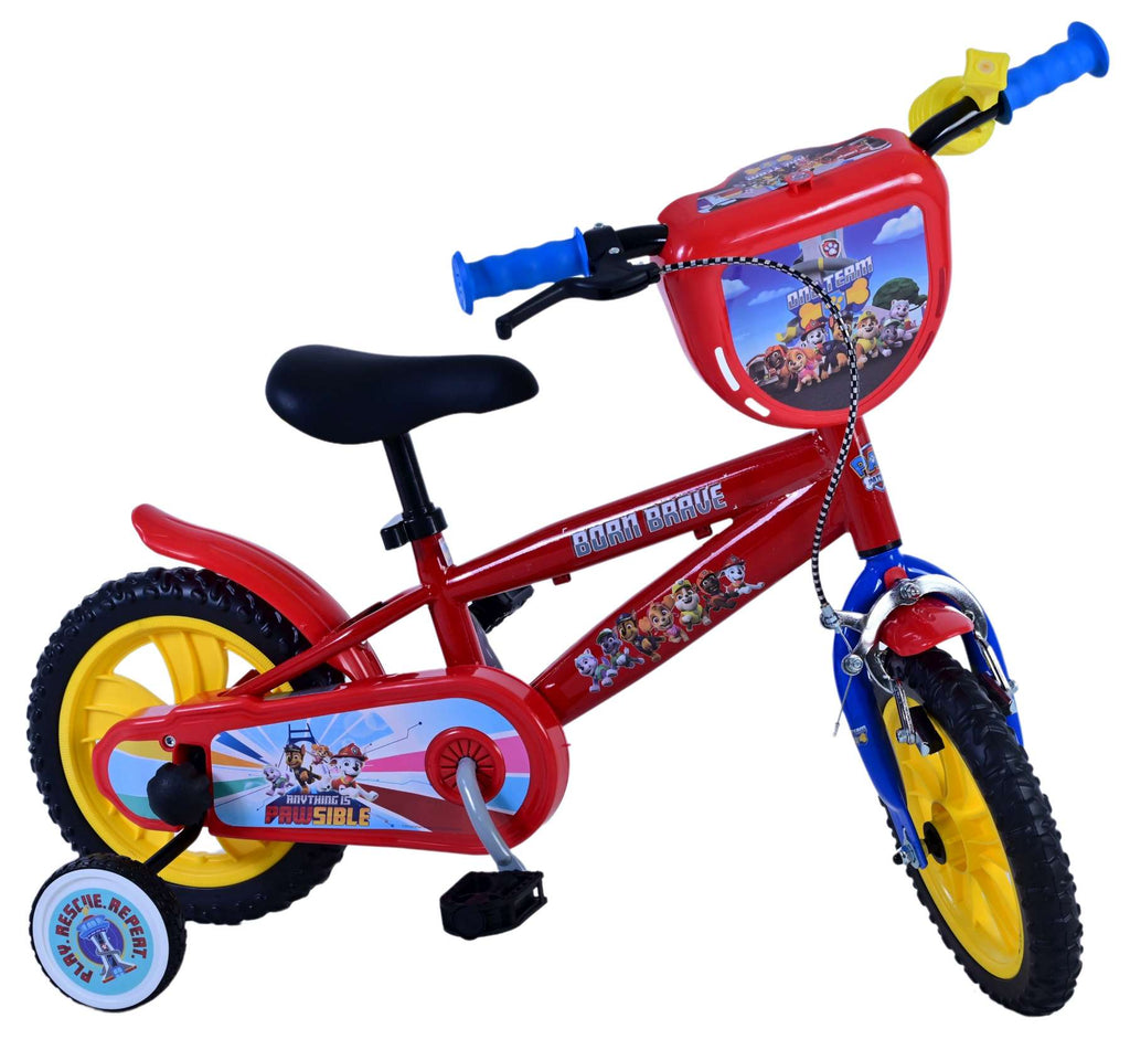 Paw Patrol Kinderfiets Jongens 12 inch Rood
