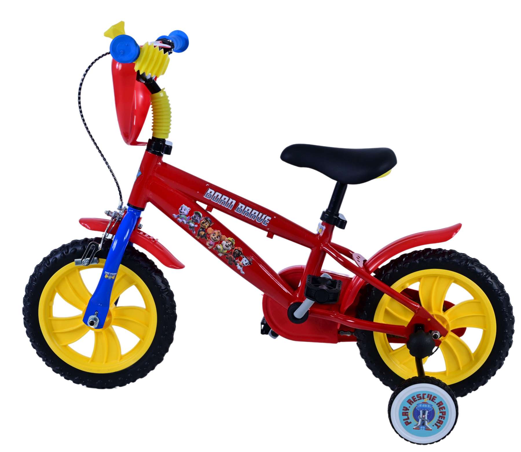 Paw Patrol Kinderfiets Jongens 12 inch Rood