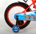 Paw patrol kinderfiets - jongens - 16 inch - rood blauw