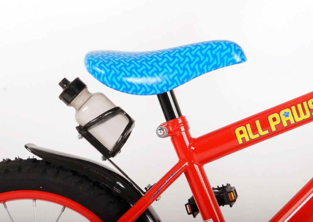 Paw patrol kinderfiets - jongens - 16 inch - rood blauw