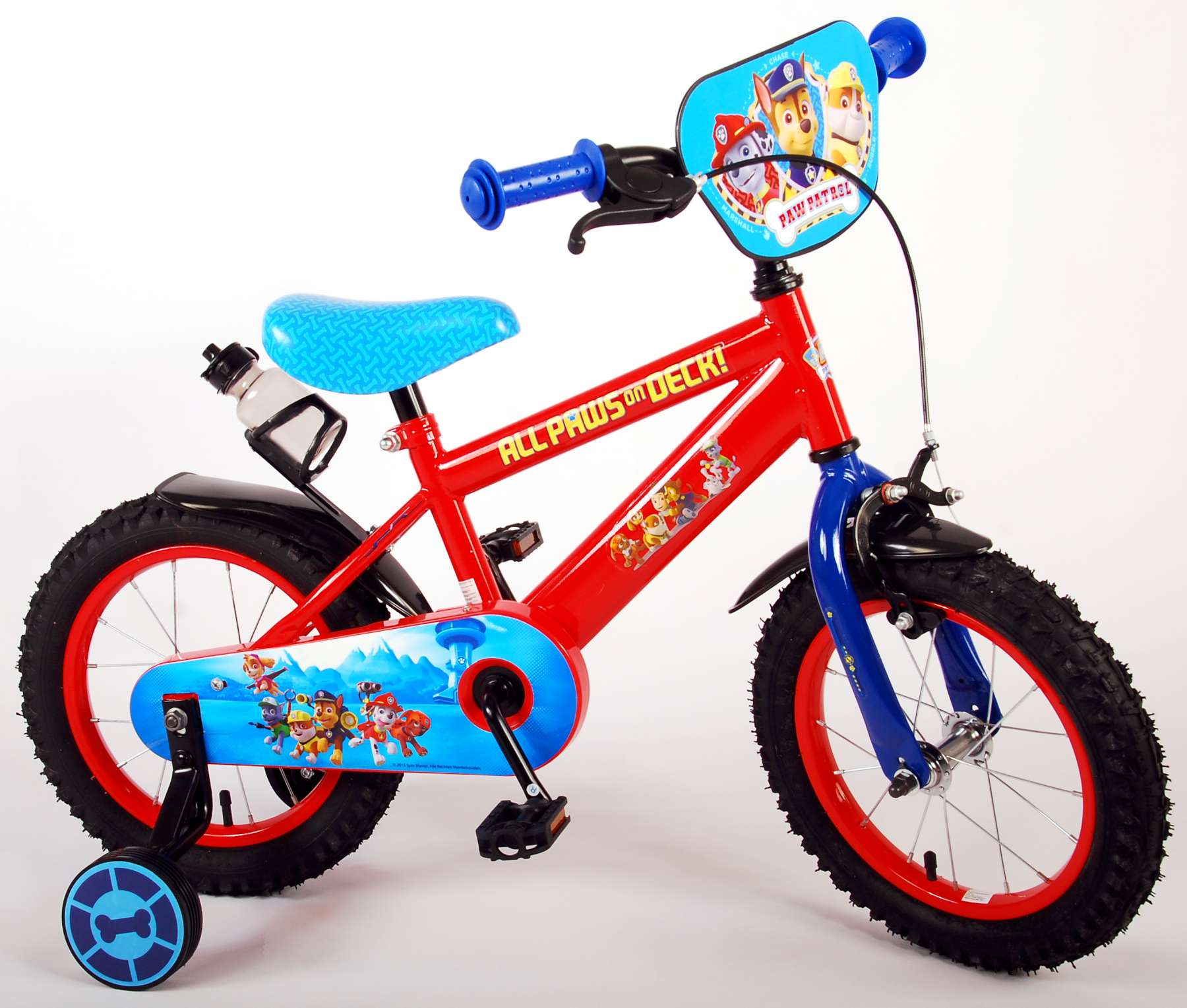 Paw Patrol Kinderfiets Jongens 14 inch Blauw