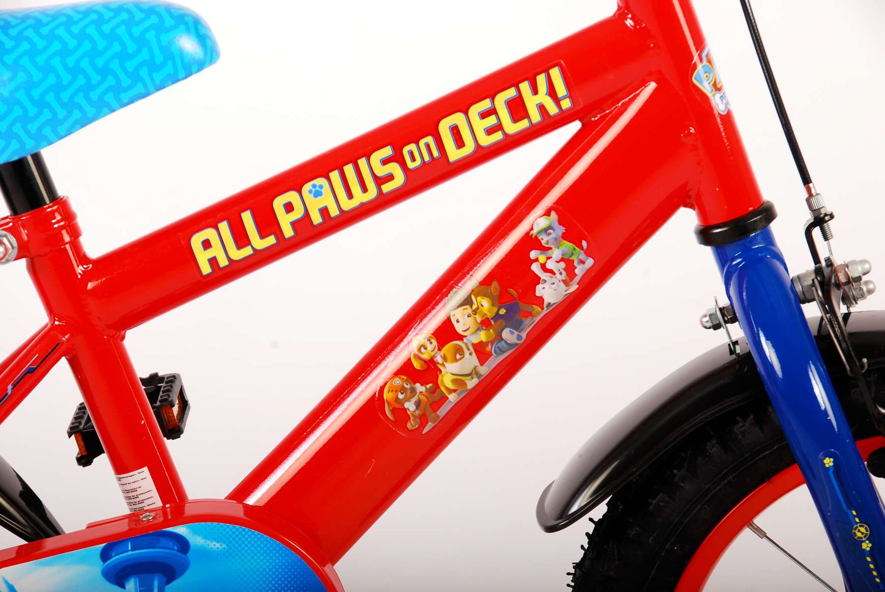 Paw Patrol Kinderfiets Jongens 14 inch Blauw
