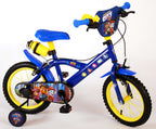paw patrol the movie kinderfiets - jongens - 14 inch - blauw - twee handremmen