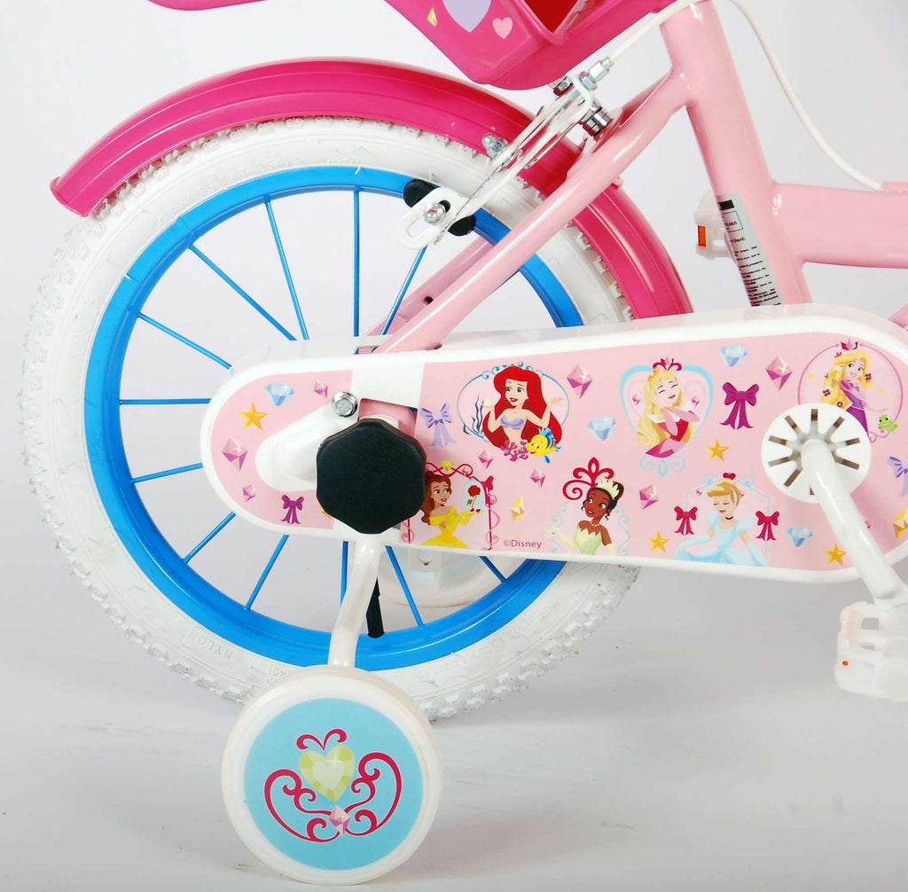 Disney Princess Kinderfiets - Meisjes - 14 inch - Roze - Twee Handremmen