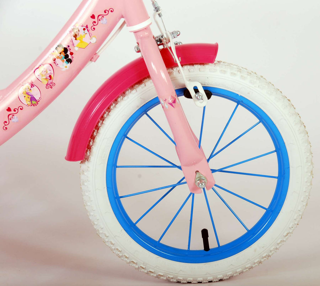 Disney Princess Kinderfiets - Meisjes - 14 inch - Roze - Twee Handremmen