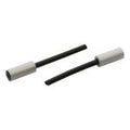 Elvedes kabelhoedje tip 5x14mm PVC zwart/zilv.(50) ELV2012110