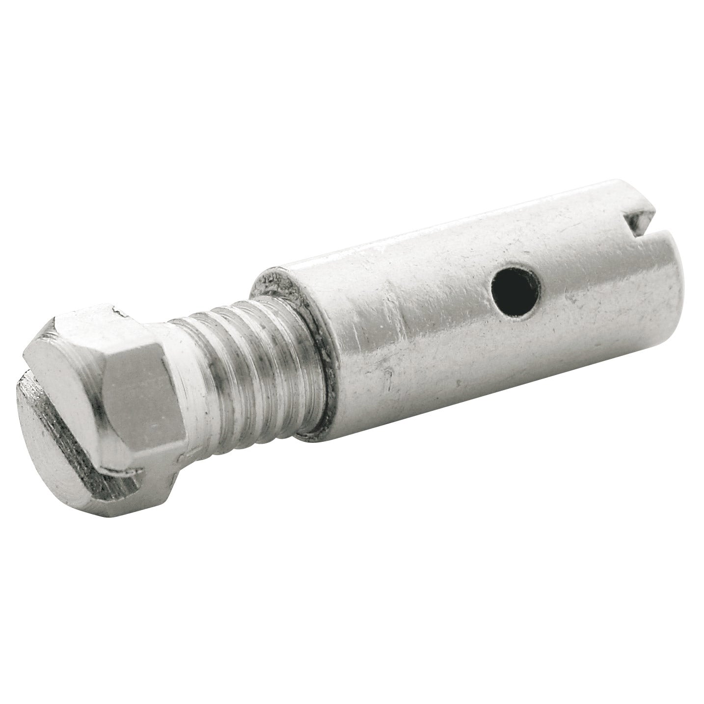 Elvedes schroefnippel 6x14mm messing (50st)