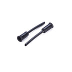 Elvedes kabelhoedje tip+rubber balg pvc zwart (25st)