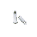 Elvedes antirafeldopjes 2,3mm zilver (10x) alum. CP1171