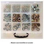 Bofix 222100 Doos assortiment 12 vaks Moeren bromf.en scoot.