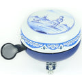 Widek Bel Ding-Dong Delfts blauw kind glans op kaart 4285
