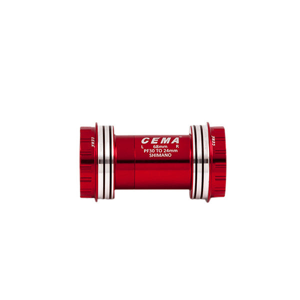 CEMA Bracketas PF30 Interlock Shimano-Keramisch-Rood