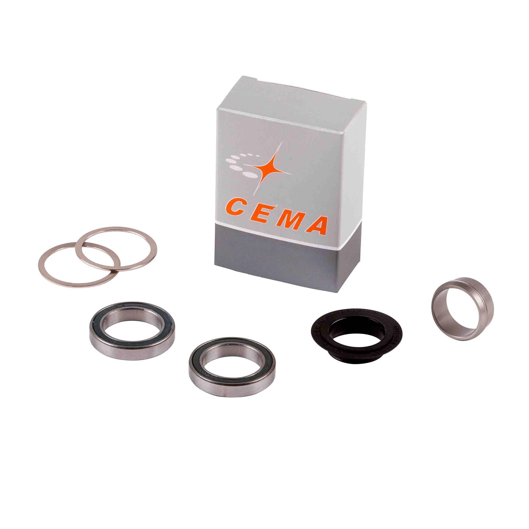 CEMA Bracketas Lagerset incl. stofkappen Sram GXP Staal