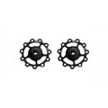 CEMA Derailleurwieltjes ALU 9 10 11V RVS zwart