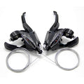 Shimano STI set 3x7v STEF500 verstellers met remgreep
