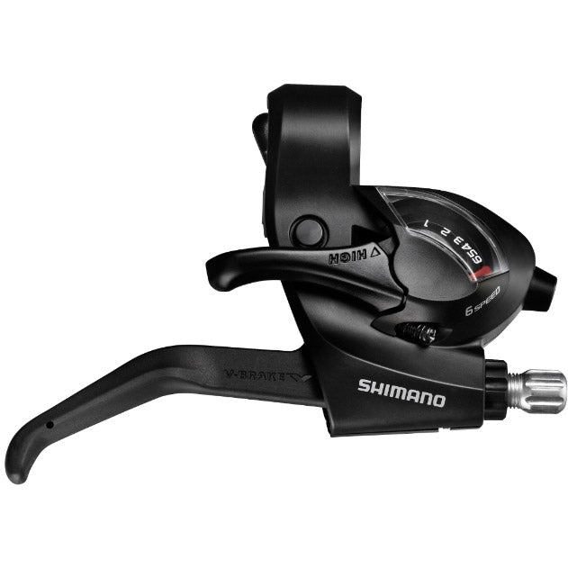 Shimano Versteller EZ-Fire 6V ST-EF40 rechts 2050mm zwart