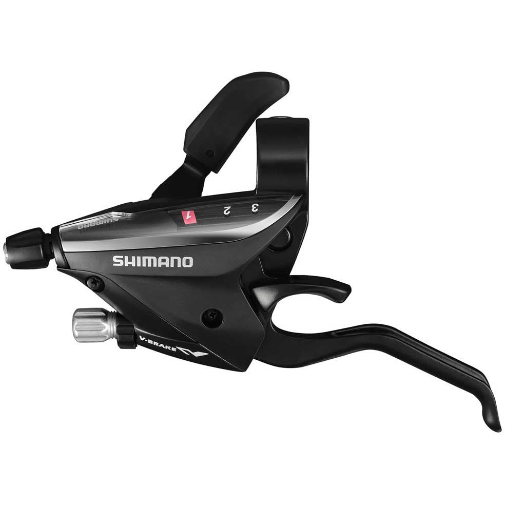 Shimano versteller EZ-Fire 3V ST-EF65 links 1800mm zwart