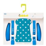 Qibbel Stylingset Luxe Voorzitje Polka Dot blue