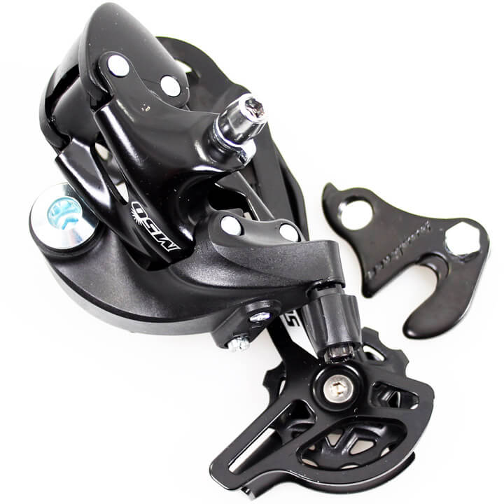 sunrace rdm57 achterderailleur 7 8v lange kooi in box