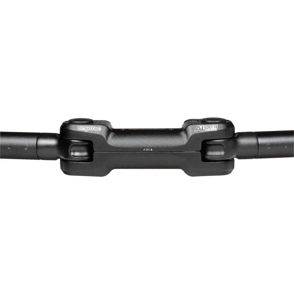 Ergotec stuur ahs superlight 31,8 verstelbaar zwart