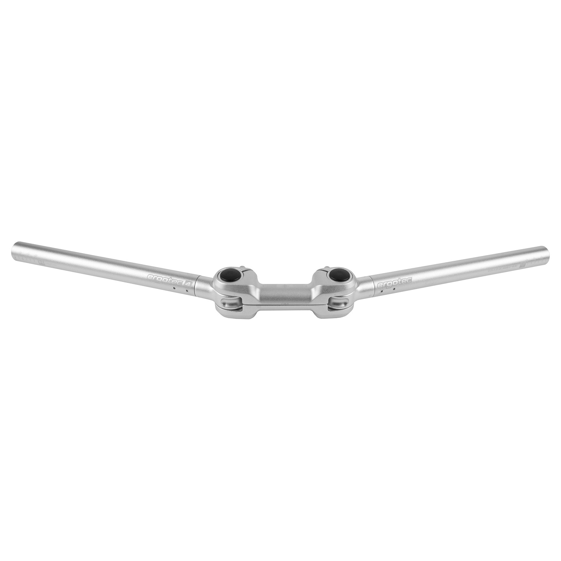 Ergotec stuur ahs superlight 25.4 verstelbaar zilver