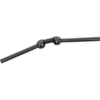 Ergotec stuur ahs superlight 25,4 verstelbaar zwart