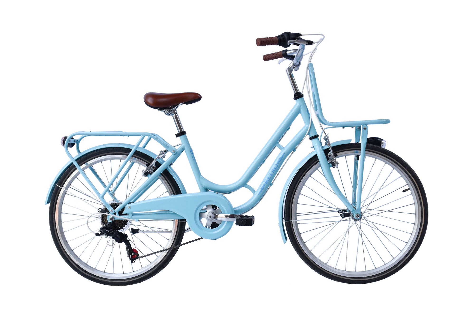 Shimano Retro D 31 cm 6 speed blauw