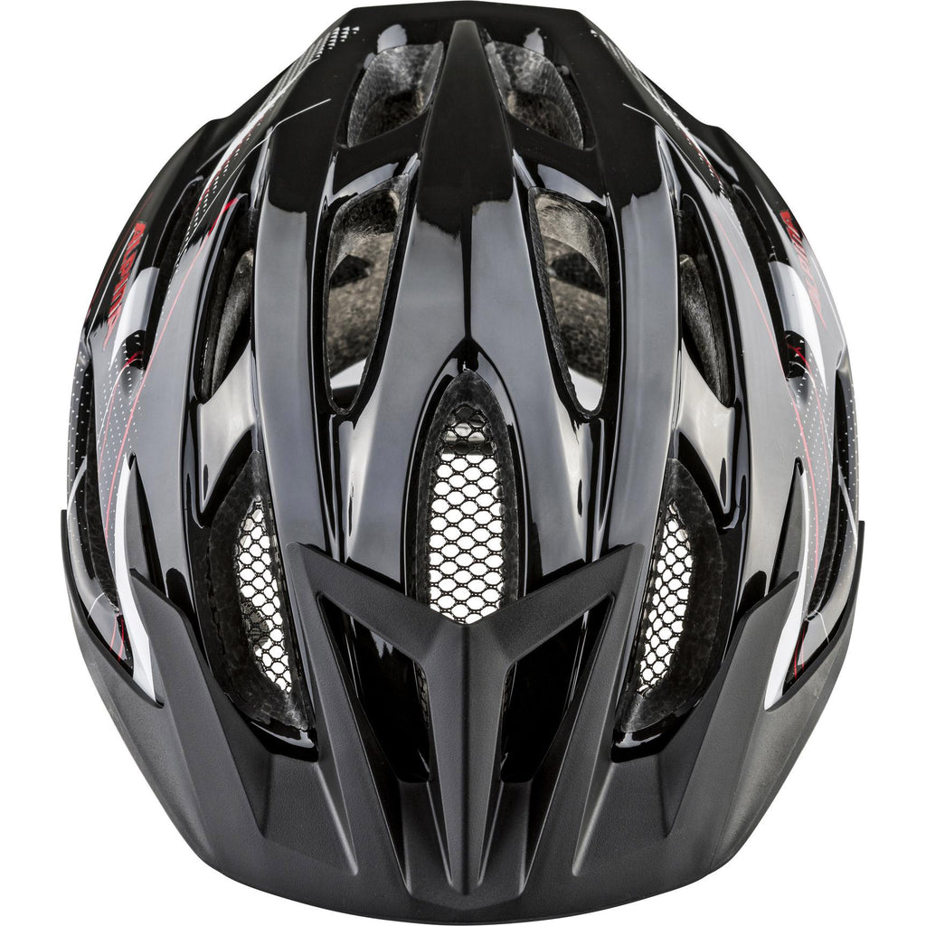 Alpina sports mtb helm mtb17 glans 58-61 zwart wit rood