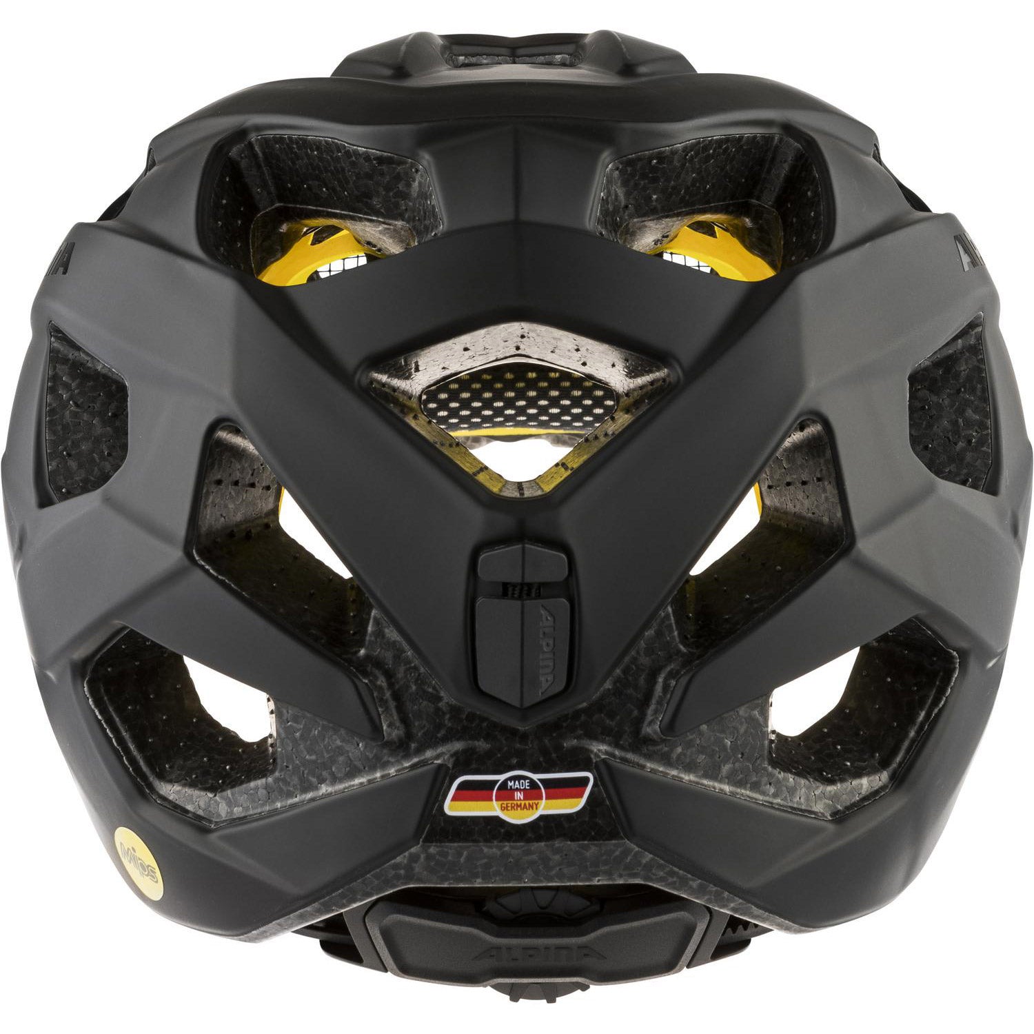 Alpina sports mtb helm plose mips 52-57 mat zwart
