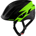 Alpina sports kinderhelm pico 50-55 glans zwart groen