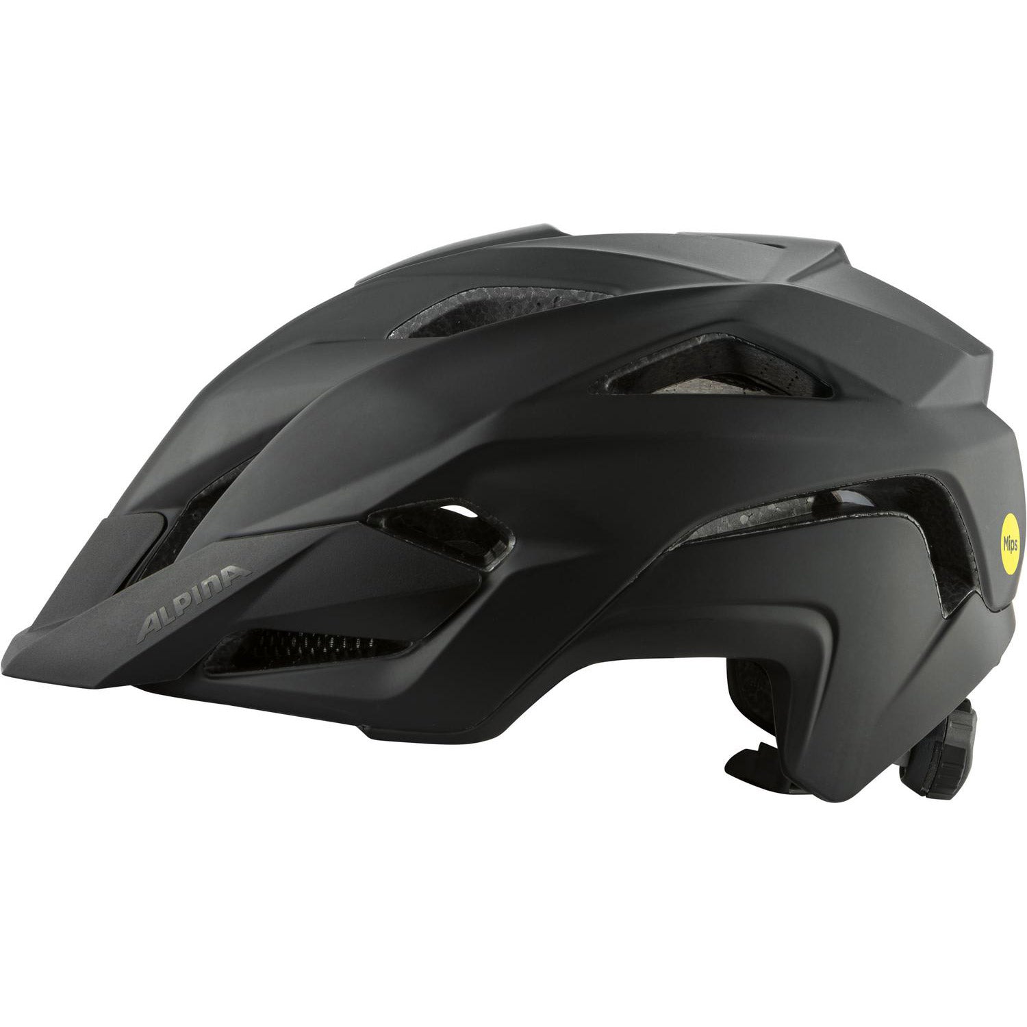 Alpina sports mtb helm stan mips tocsen 51-55 mat zwart