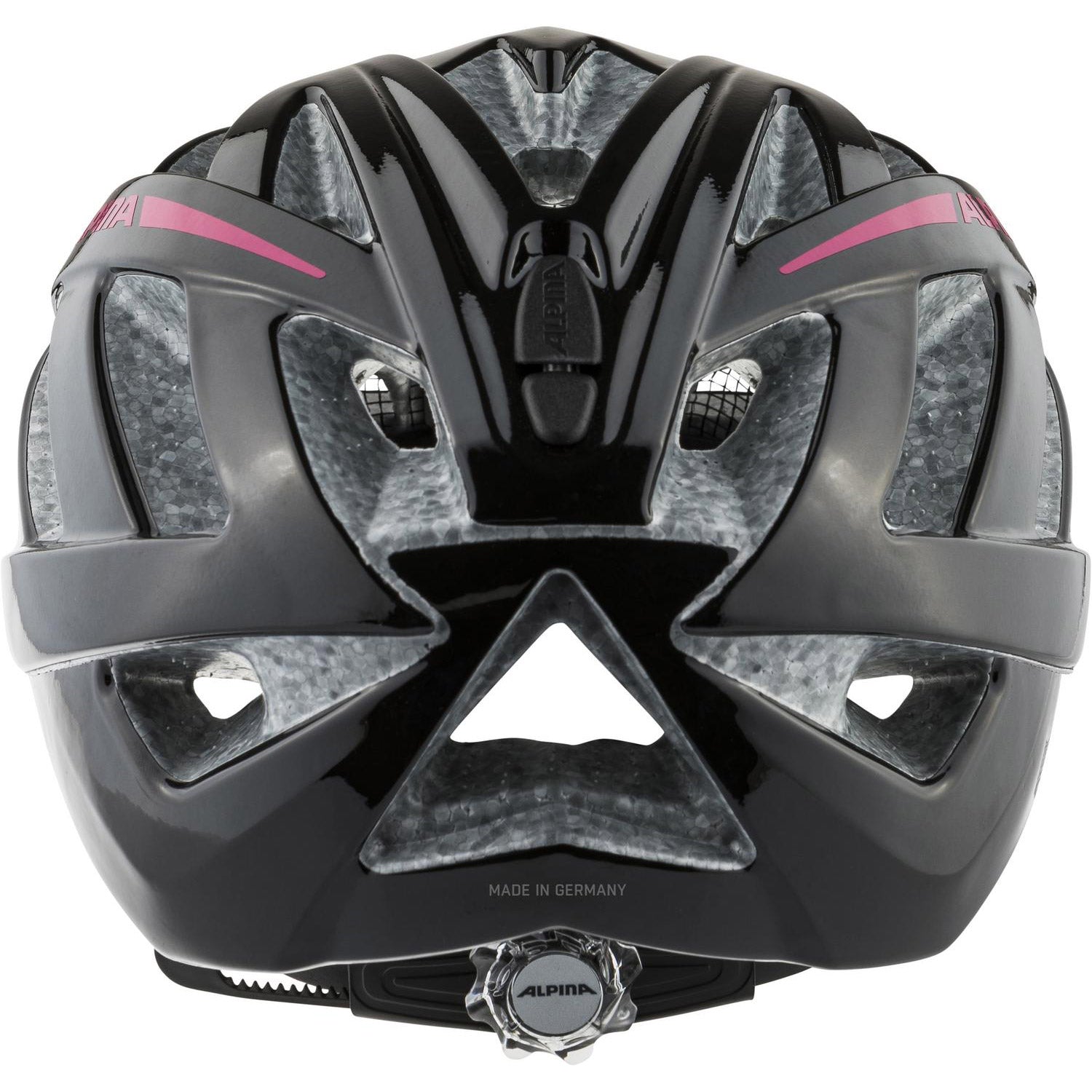Alpina sports tour helm panoma 2.0 56-59 glans zwart roze