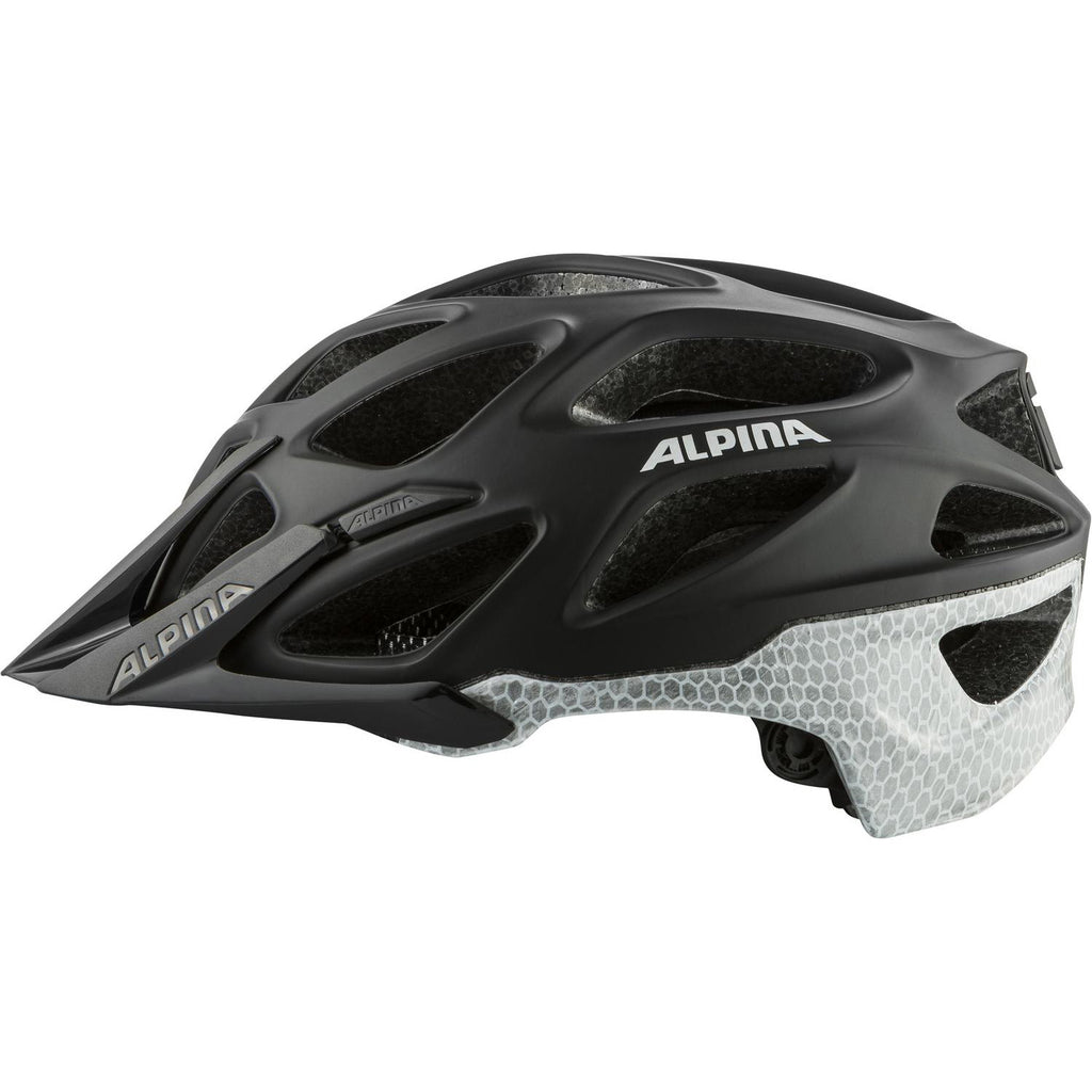 Alpina sports mtb helm mythos reflective 52-57 zwart