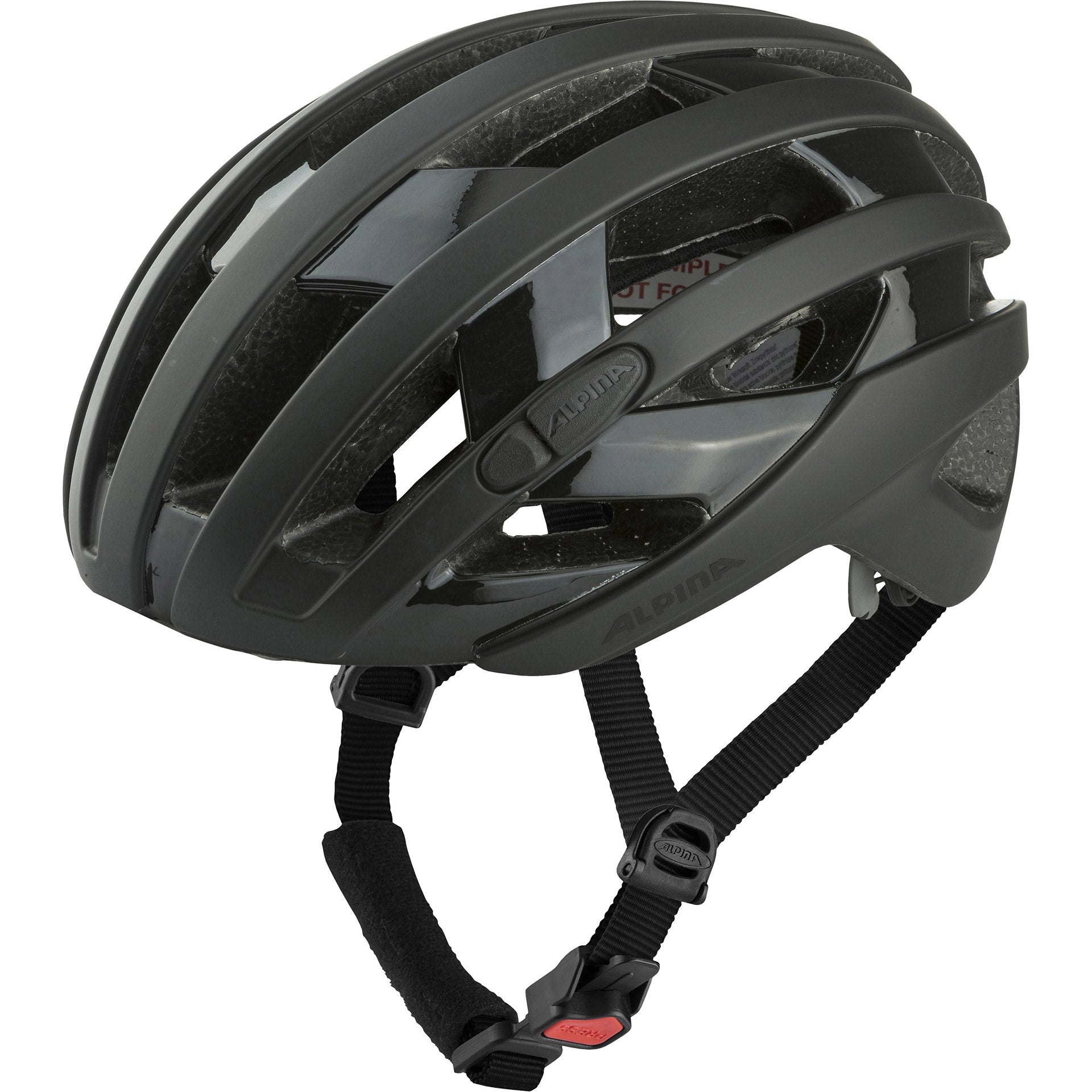 Alpina sports racehelm ravel 51-56 mat zwart