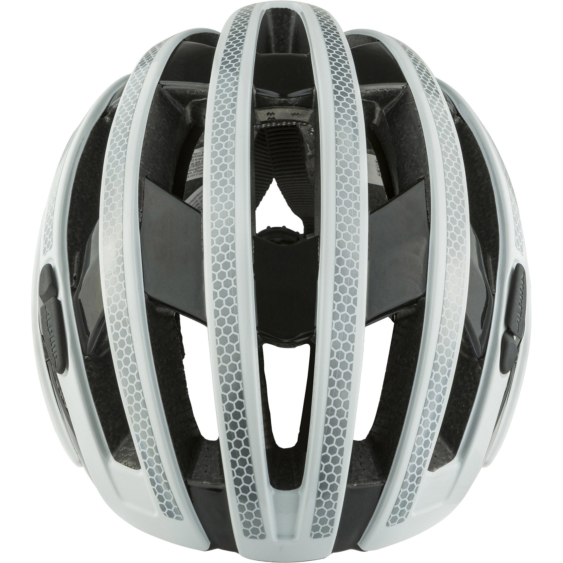 Alpina sports racehelm ravel reflective 55-59 glans wit