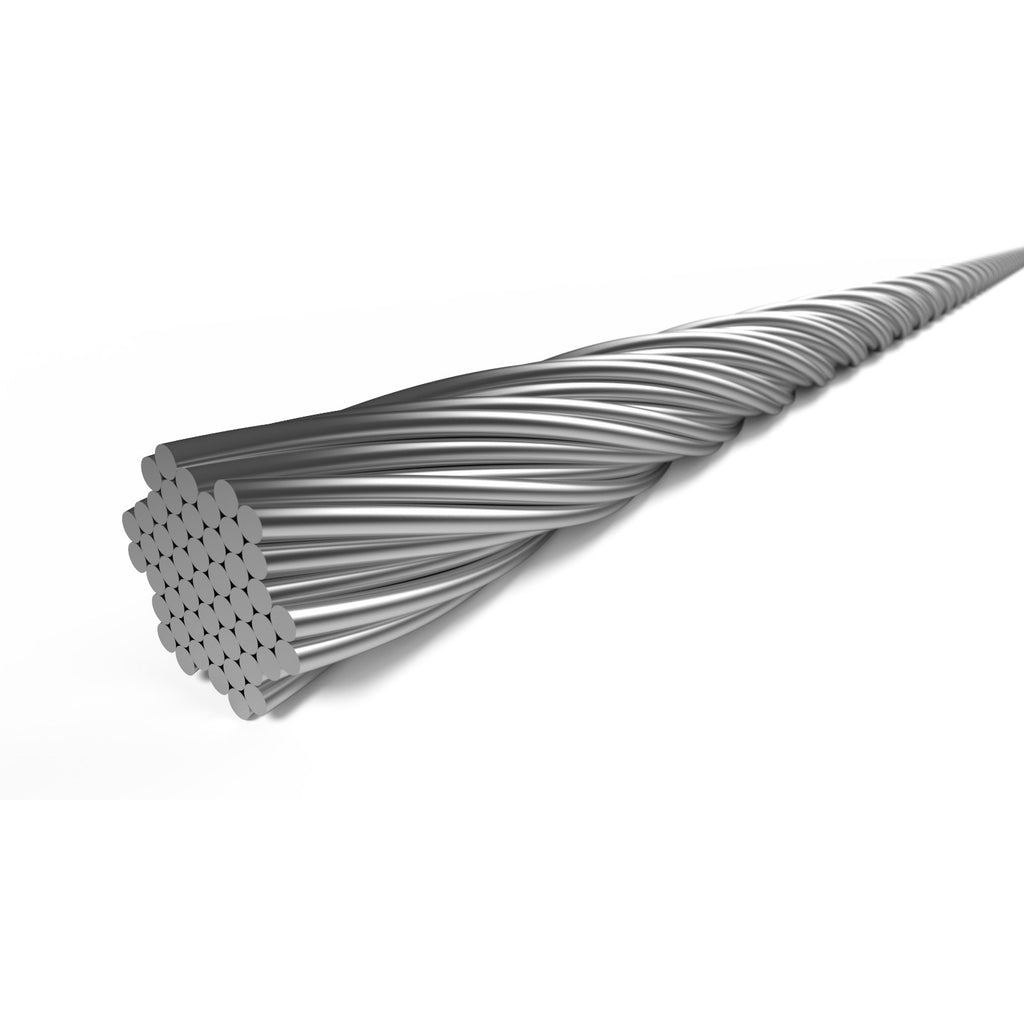 Elvedes versn. kabel rvs shimano 49-draads