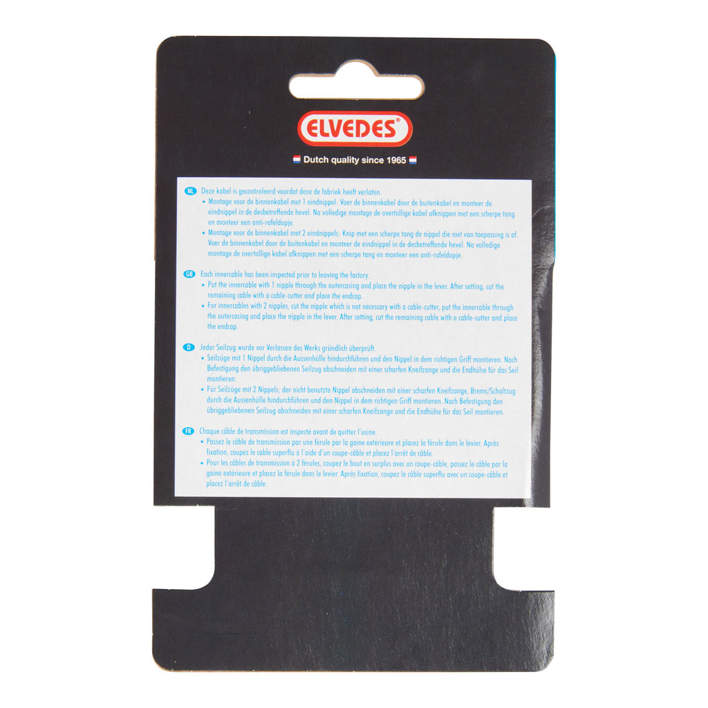 Elvedes versn. kabel rvs shimano 49-draads