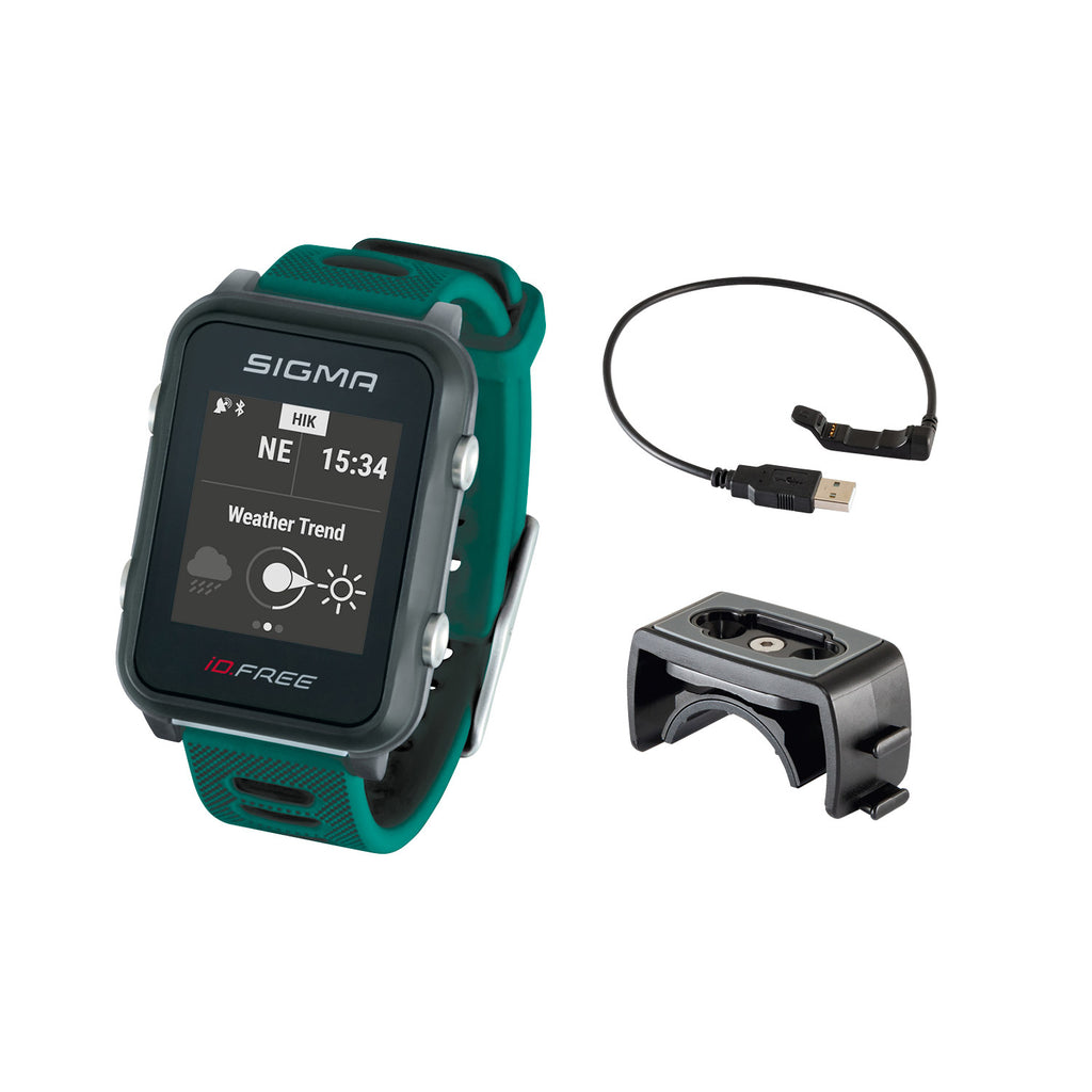 SIGMA Id.free sporthorloge groen hartslag / gps/acti/ant+/ble