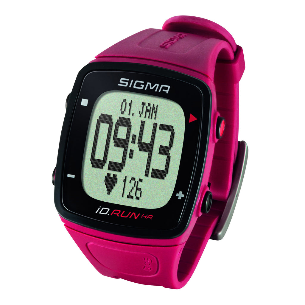 SIGMA ID.RUN HR Rouge Sporthorloge 24920